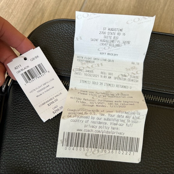 Coach Houston Flight Bag - Picture 11 of 11